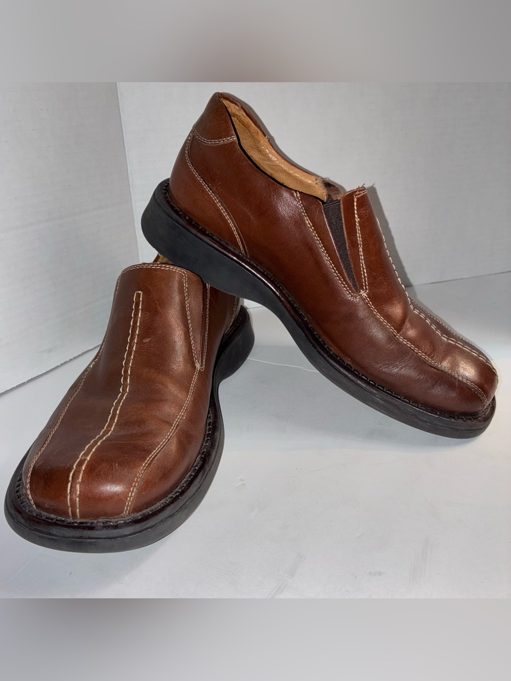 Kenneth Cole Reaction Men's Slip-On Leather Dress Shoes 8M